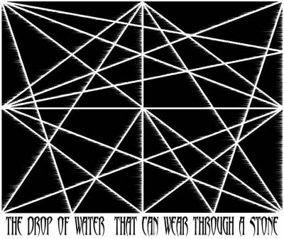 logo The Drop Of Water That Can Wear Through A Stone